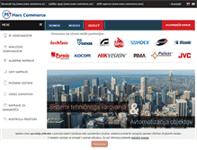 Tablet Screenshot of mars-commerce.si